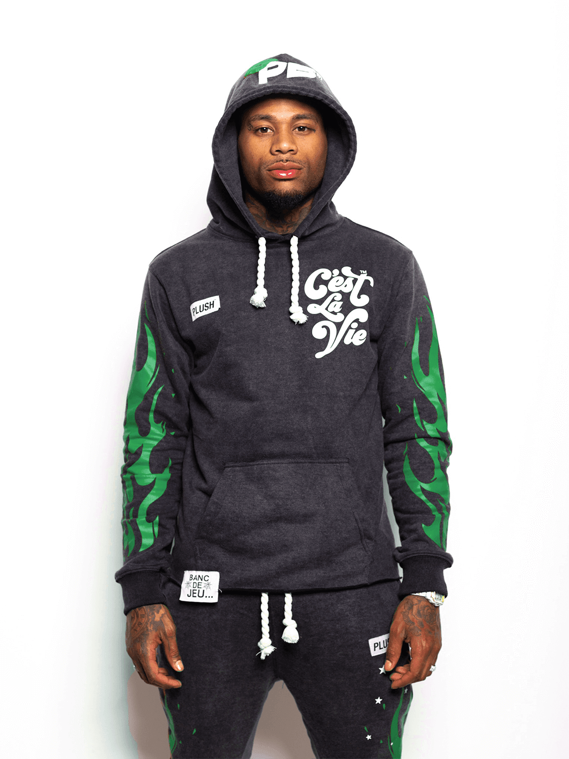 Sweatsuit green outlet