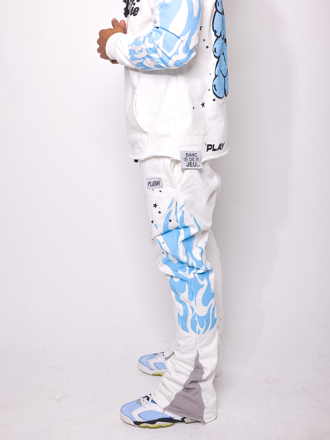 Frost Peluche Sweatsuit Blue